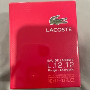 Lacoste Rouge 3.4 oz EDT for men